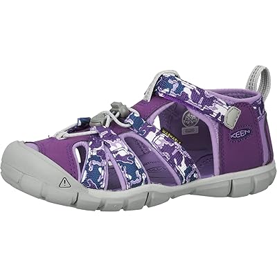 KEEN Kids Seacamp II CNX (Toddler/Little Kid/Big Kid) Kids Shoes Camo/Tillandsia Purple