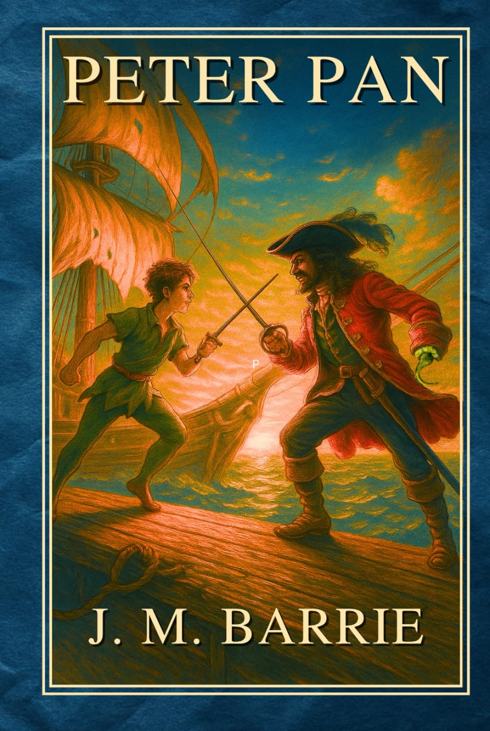Peter Pan: The Timeless Tale of Neverland – A Modern Edition with Vintage Illustrations