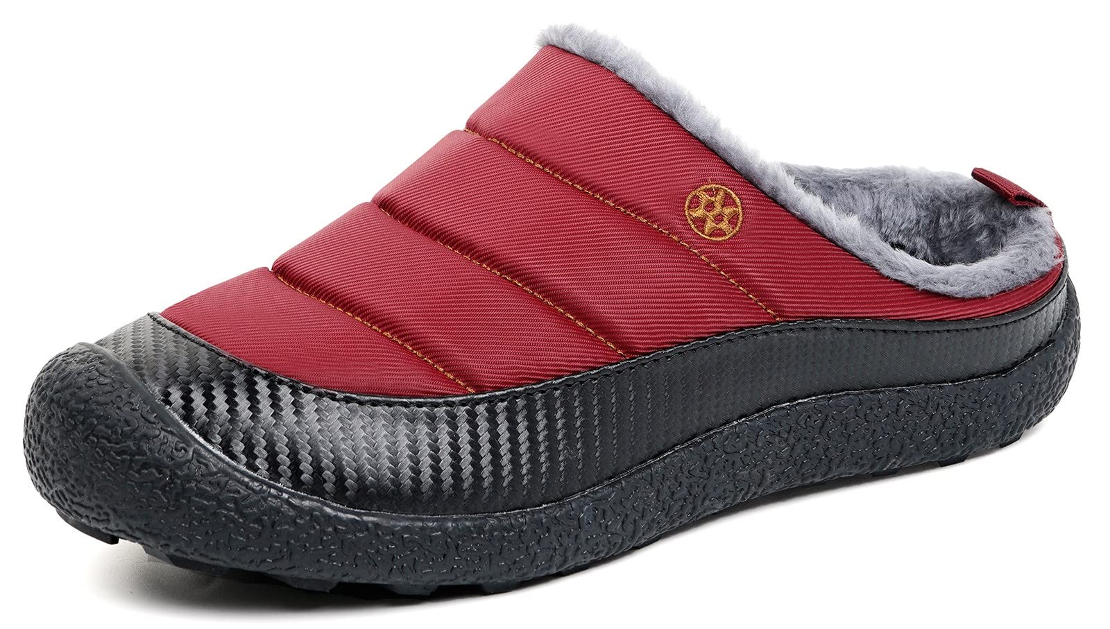 Gaatpot Unisex Pantofole Invernali Caldo Peluche Slippers Ciabatta da Casa Morbido Antiscivolo Piatto Cotoneinfradito Scarpe 36EU-46EU