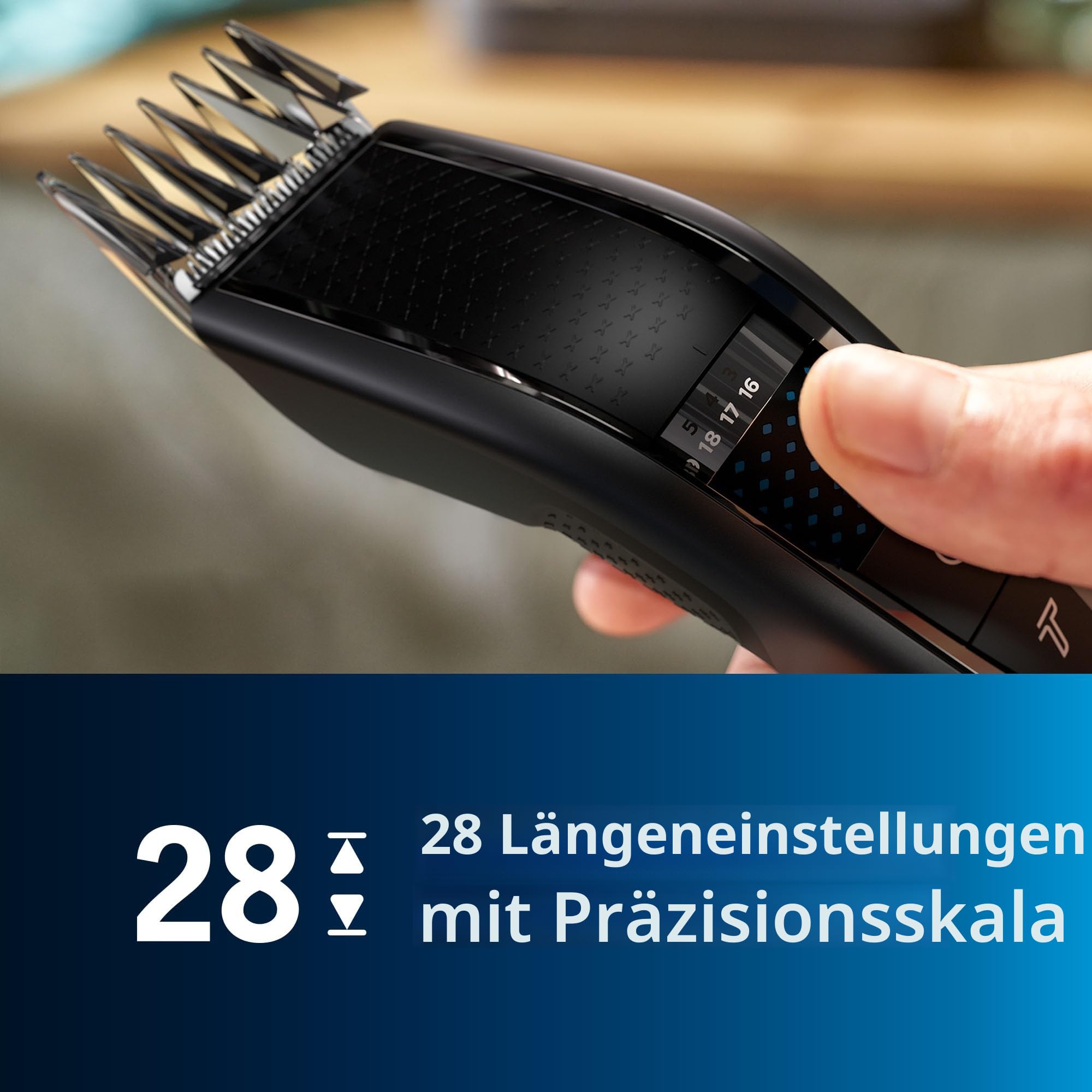Philips Series 7000 Hair Clipper HC7650/15 Trim-n-Flow Technologie