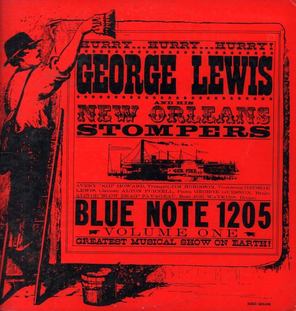 e Lewis Echoes Of New Orleans レコード George Lewis Echoes Of New Orleans レコード