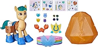 My Little Pony: A New Generation Movie Crystal Adventure Hitch TrailblazerÂ - 3-Inch Pony Toy with Surprise Accessories, Friendship Bracelet