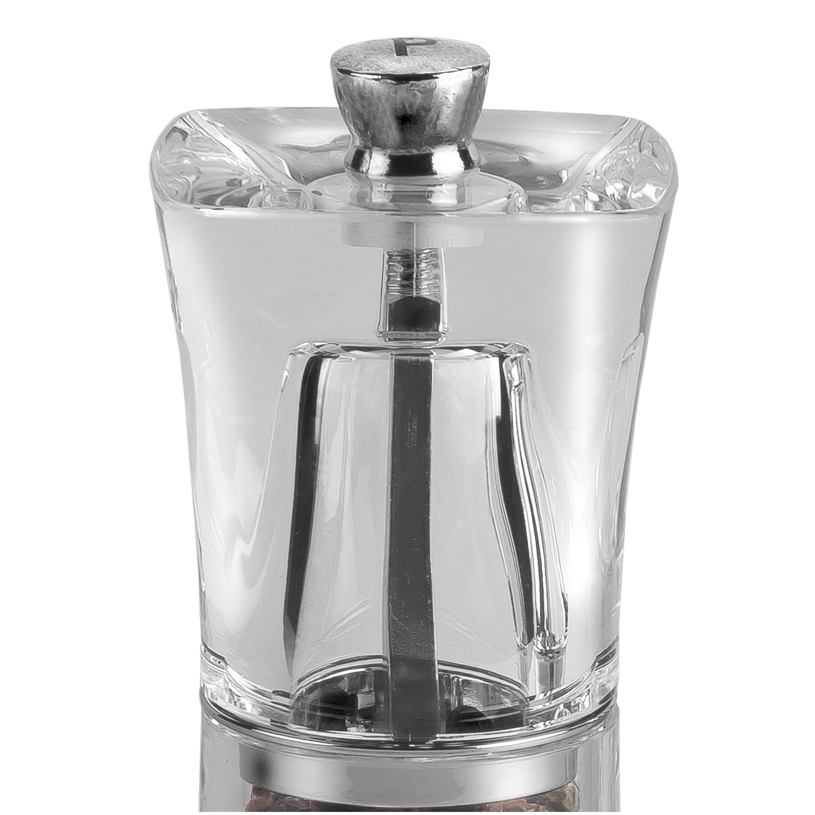 crystal pepper mill