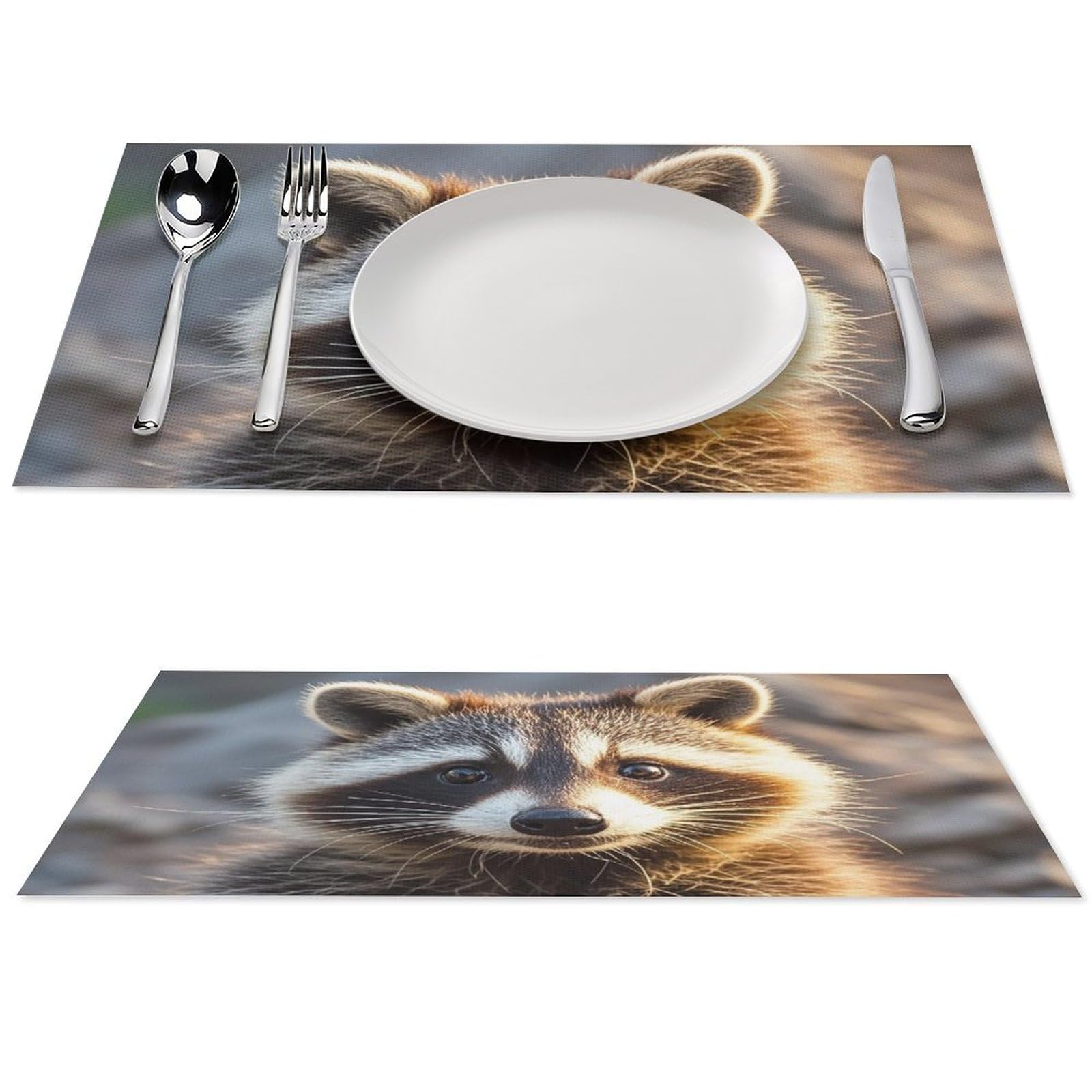 Sets de table en PVC antidérapants contre les taches de cuisine