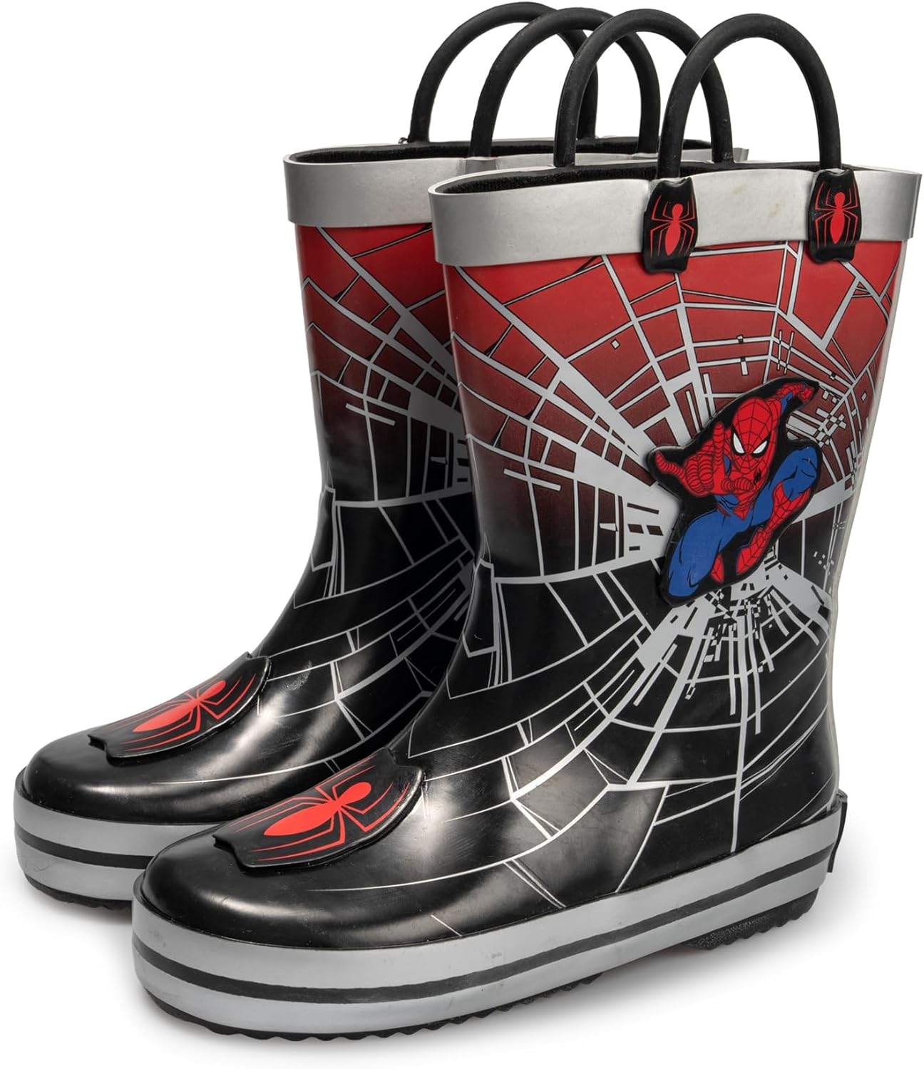 Marvel Spiderman Toddler Boy Rainboots Marvel Spiderman Toddler Boy Rainboots