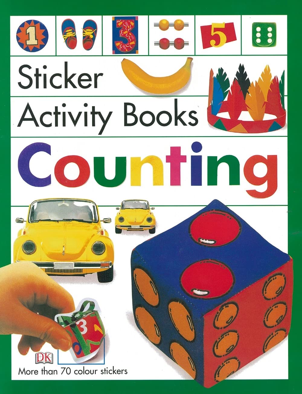 Counting Sticker Activity Book : DK: Amazon.in: Books