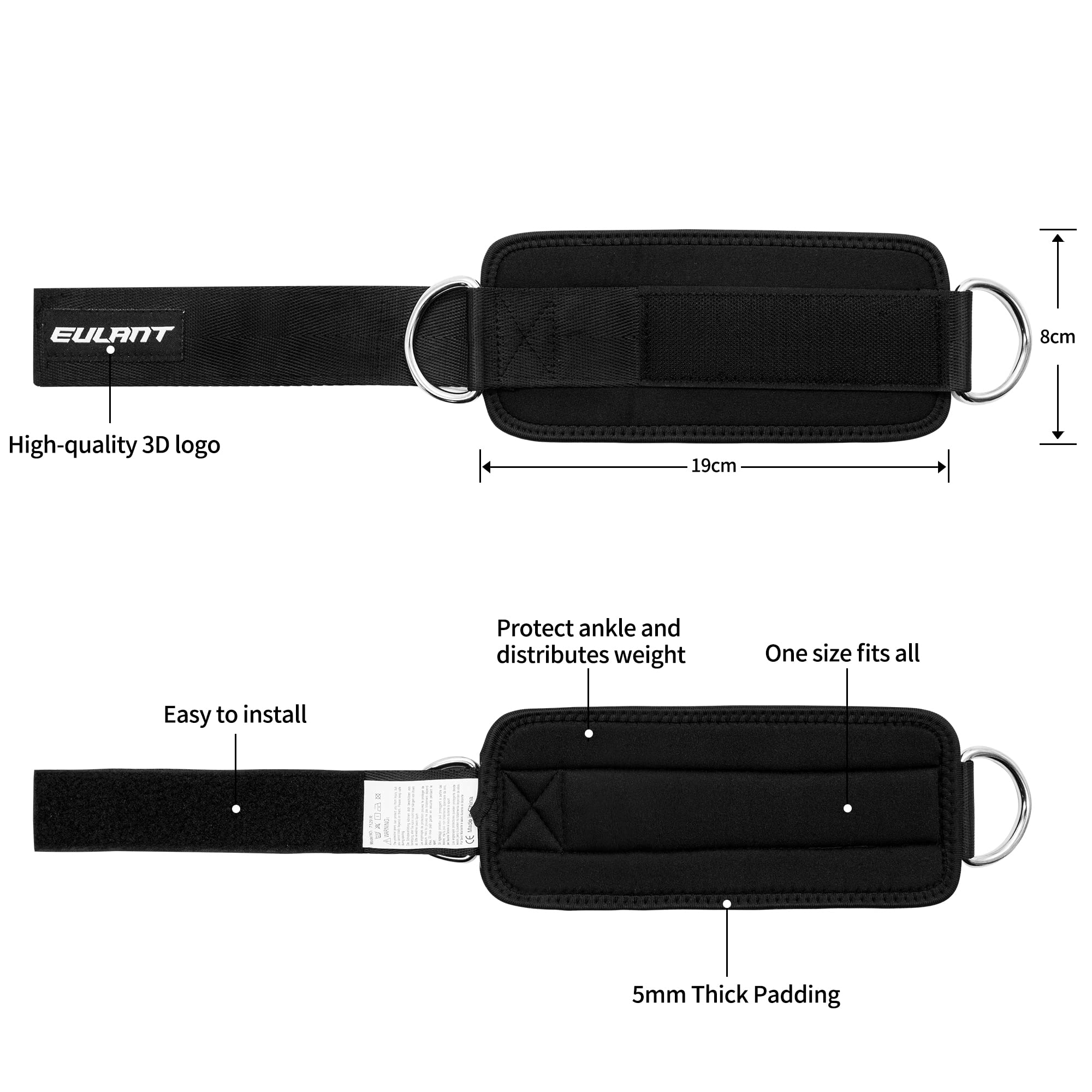 10-teiliges Leder Fitness Set - Mit Peitsche & Armband Für Indoor Training