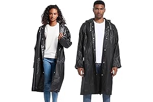 Waterproof Rain Jacket Adults 2-Pack: Stay Dry in Downpours