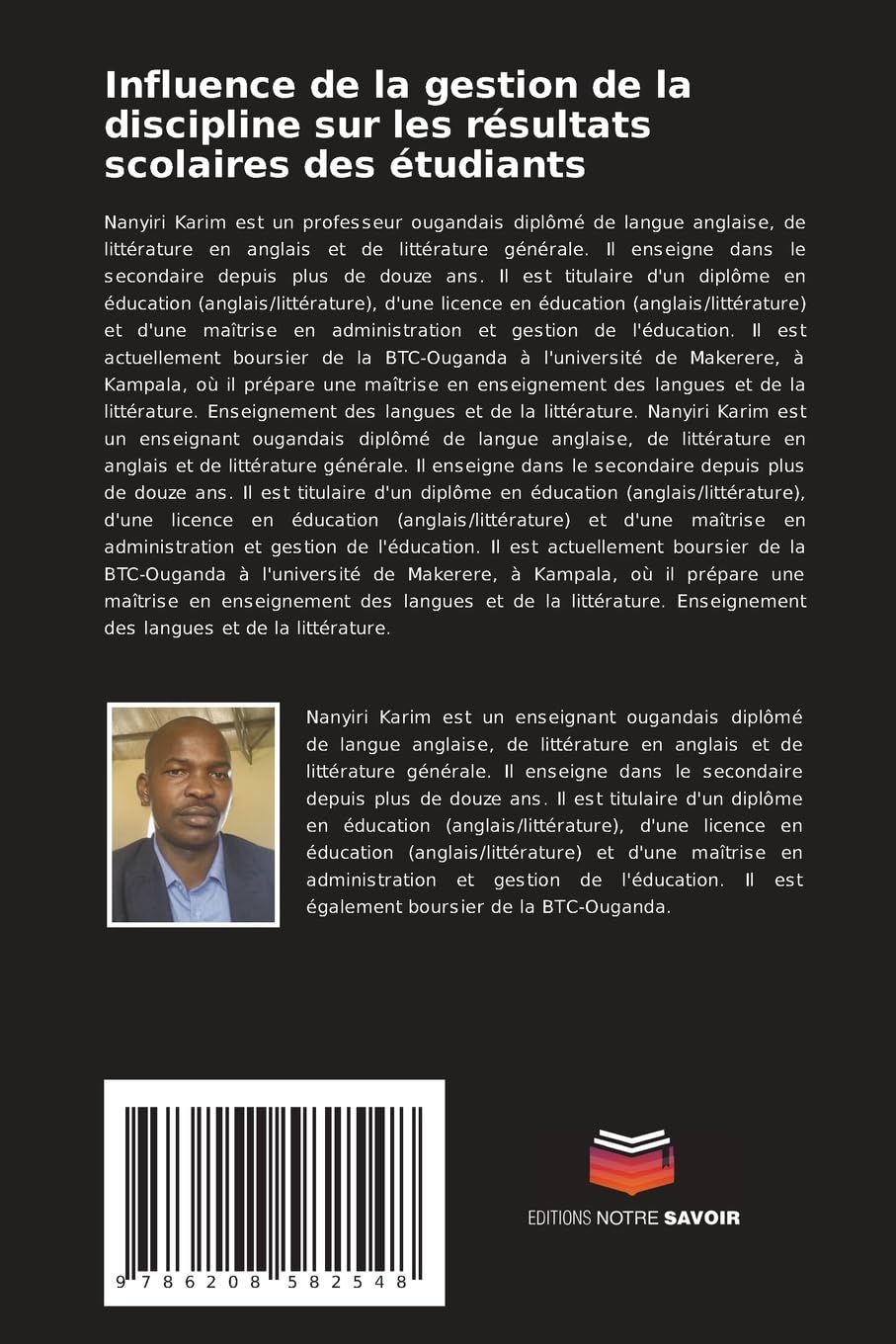 Influence de la gestion de la discipline sur les résultats scolaires des étudiants