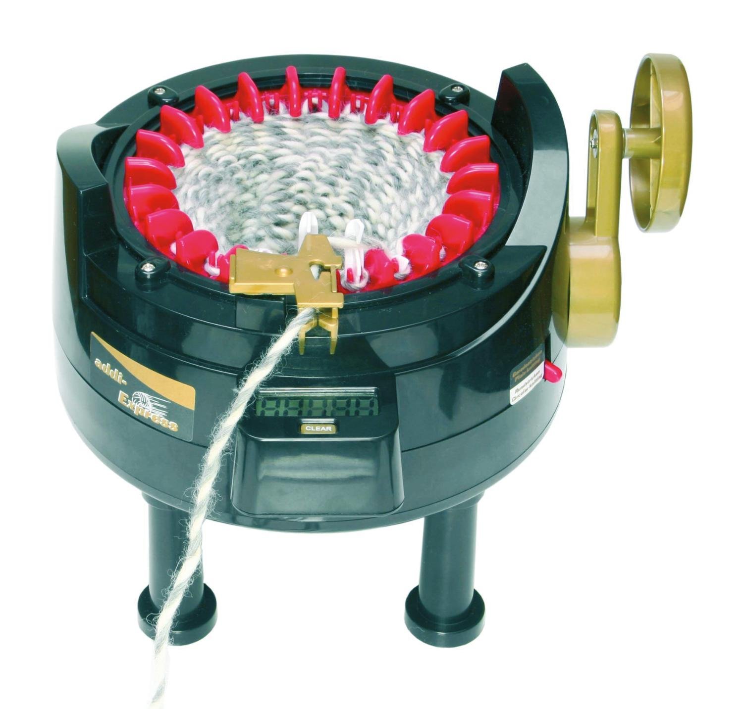 Addi Addiexpress Strickmaschine, klein, 15 cm Durchmesser