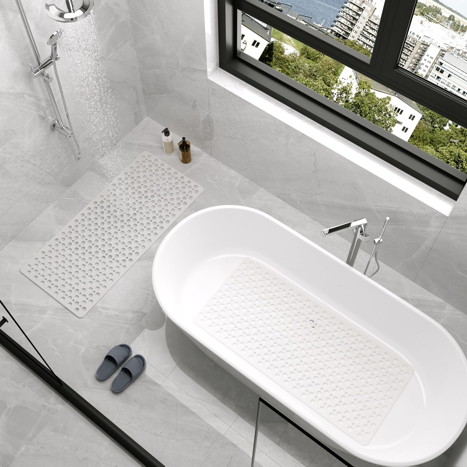 XIYUNTE Bath Mat Non Slip Anti Mould - Image 2