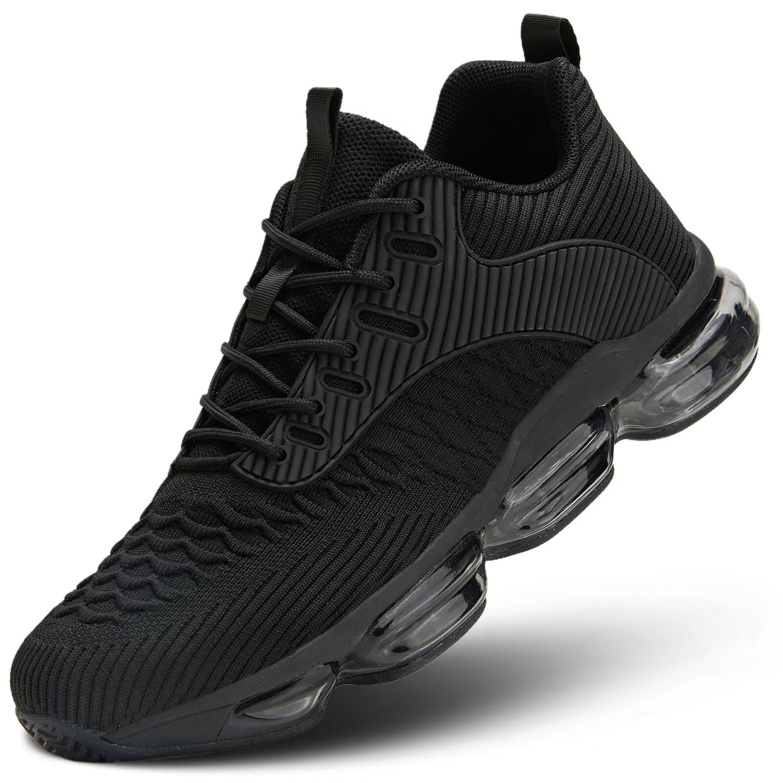 Mens Running Shoes Air Cushion Tennis Walking Sneakers Casual Sport Gym Jogging