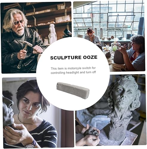 Miniatura 2 de 1 unid DIY modelado esculpir manualidades arcilla seca al aire material fino moldeabilidad fuerte para reparación de esculturas