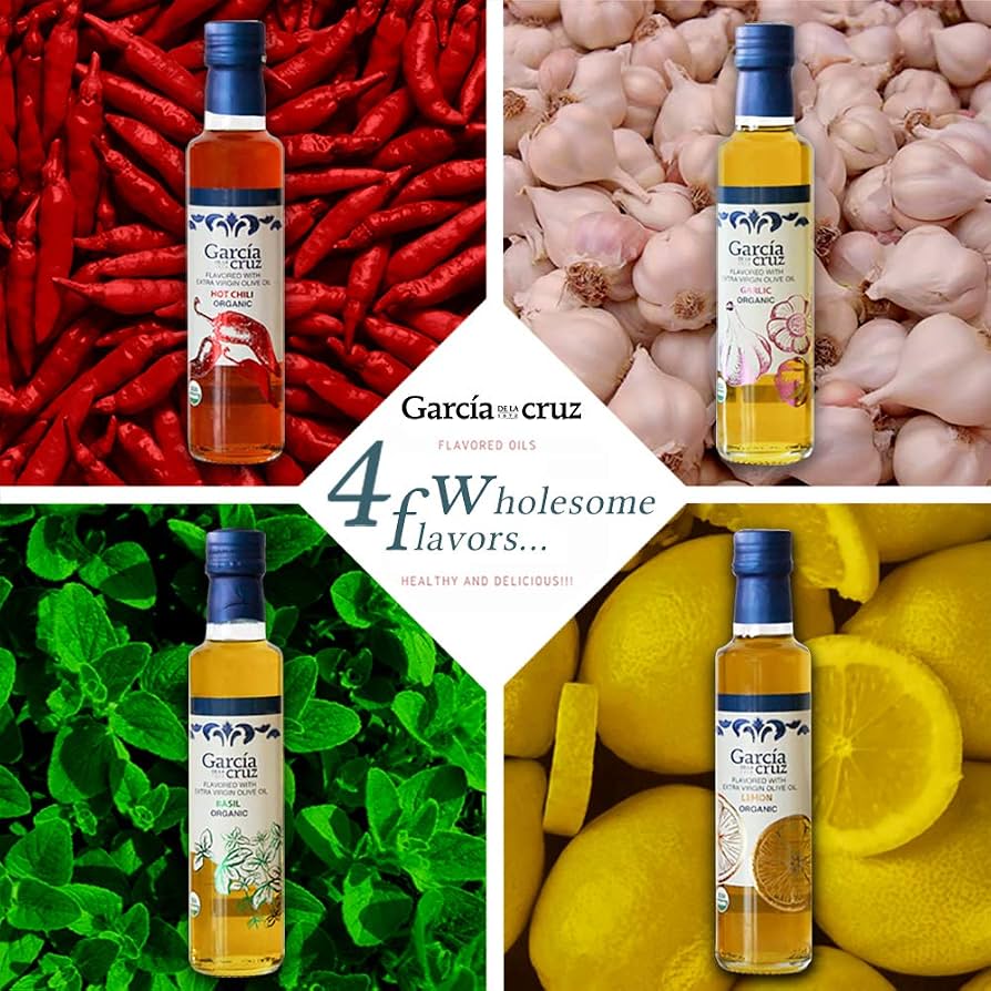 Amazon.com : Organic Flavored Extra Virgin Olive Oil Gift Set