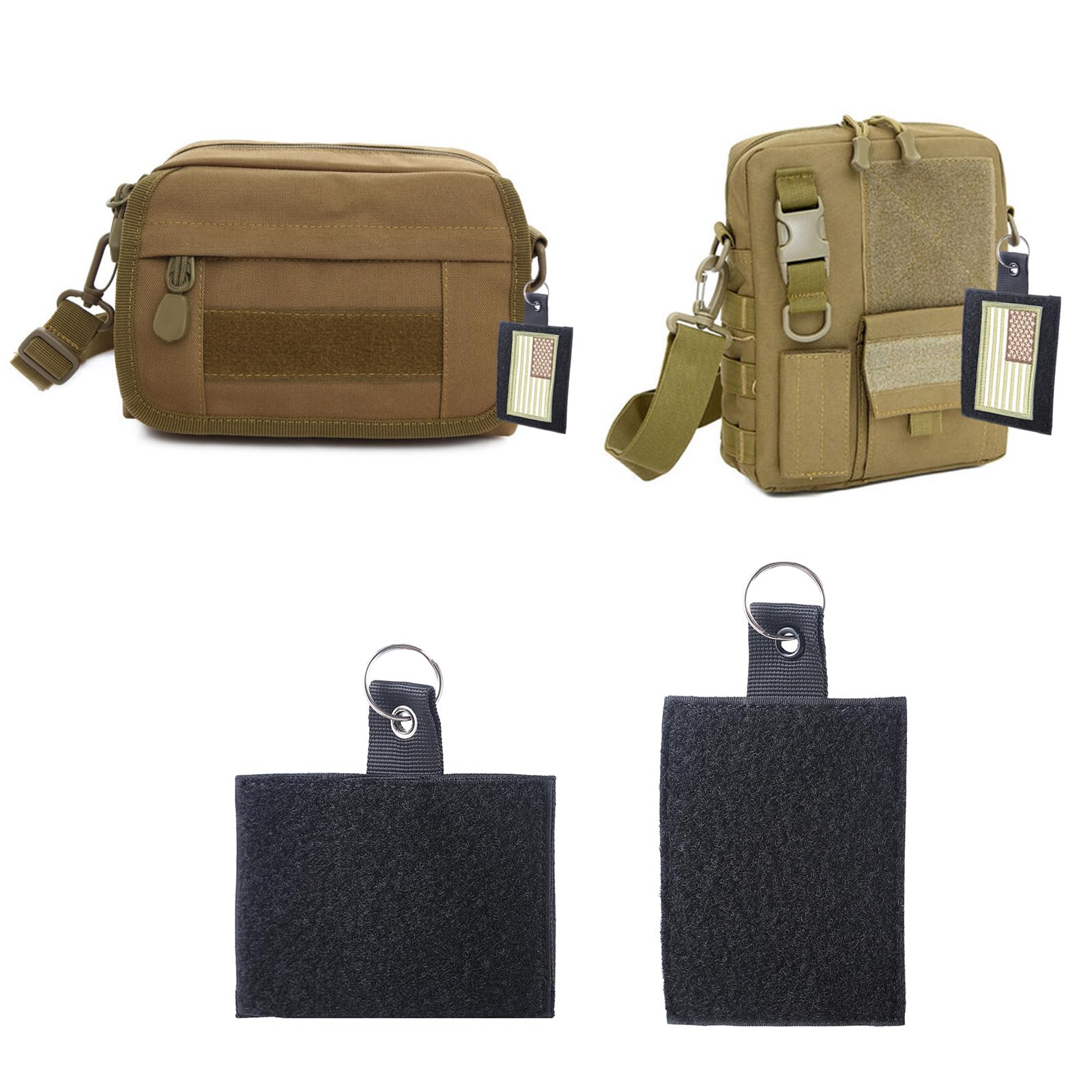 Haoyull Hook and Loop Patches Tacticals Armband Patches Name Plate Patches Patches for Clothing Backpacks Bag