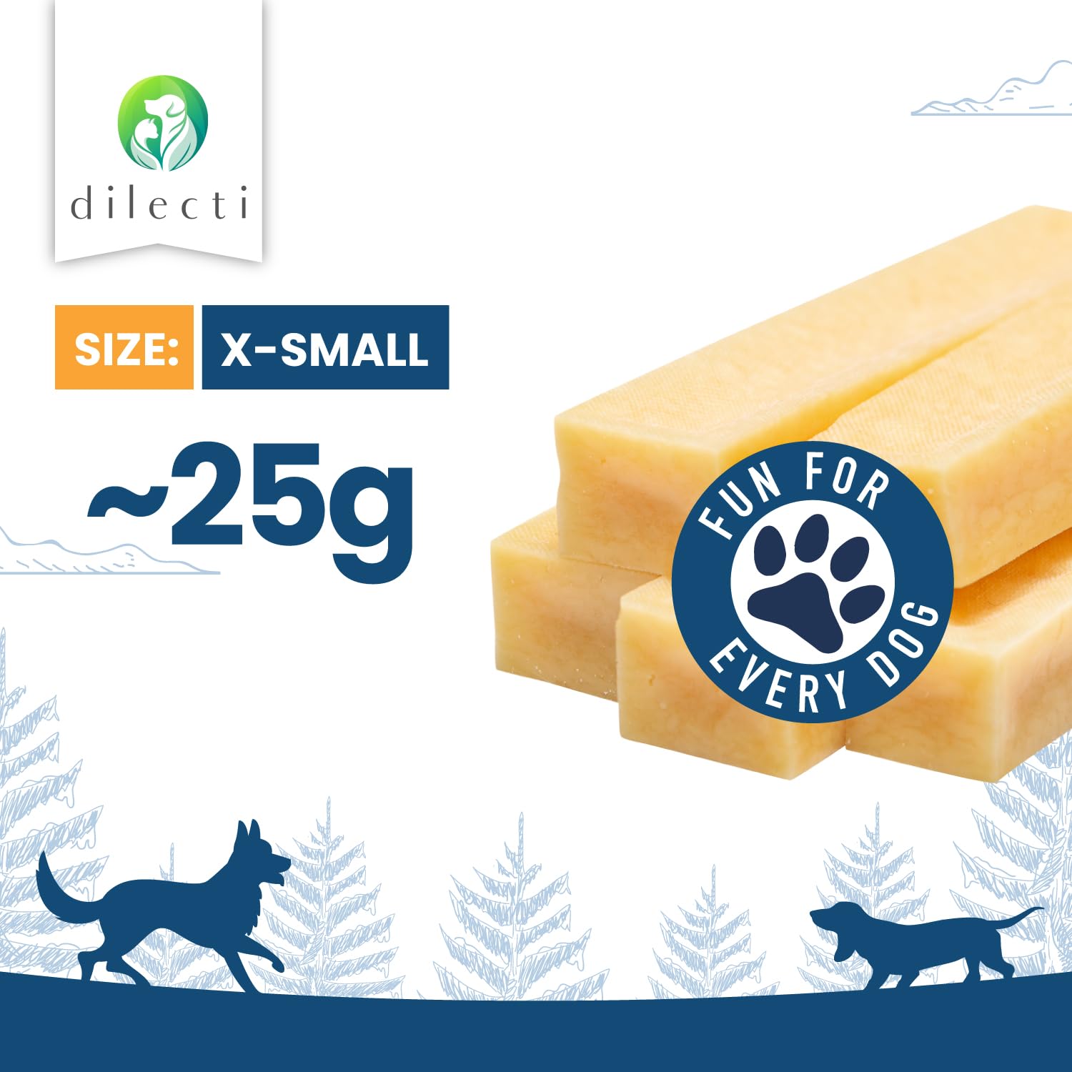 Dilecti Natural Dog Chews, Delicious - Image 2