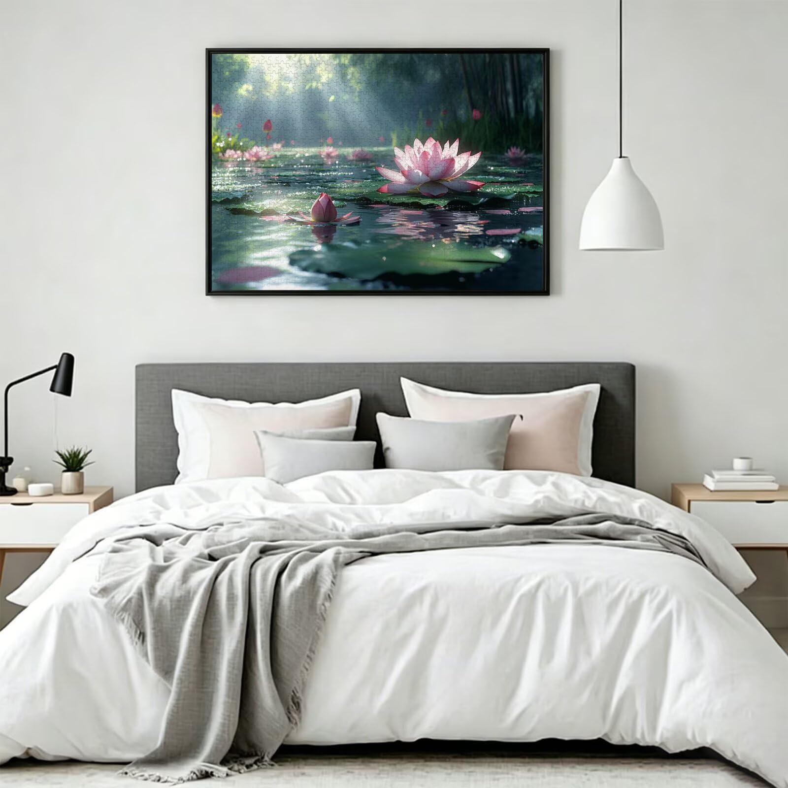 Puzzle 4000 Pezzi primavera Puzzle Classici per Gioco Familiare, n-74 | Impossibile Puzzles, Intrattenimento Creativo, Rilassamento e Intelligence, Regalo per Amore e Amico, Decorazioni Casa, Lotus