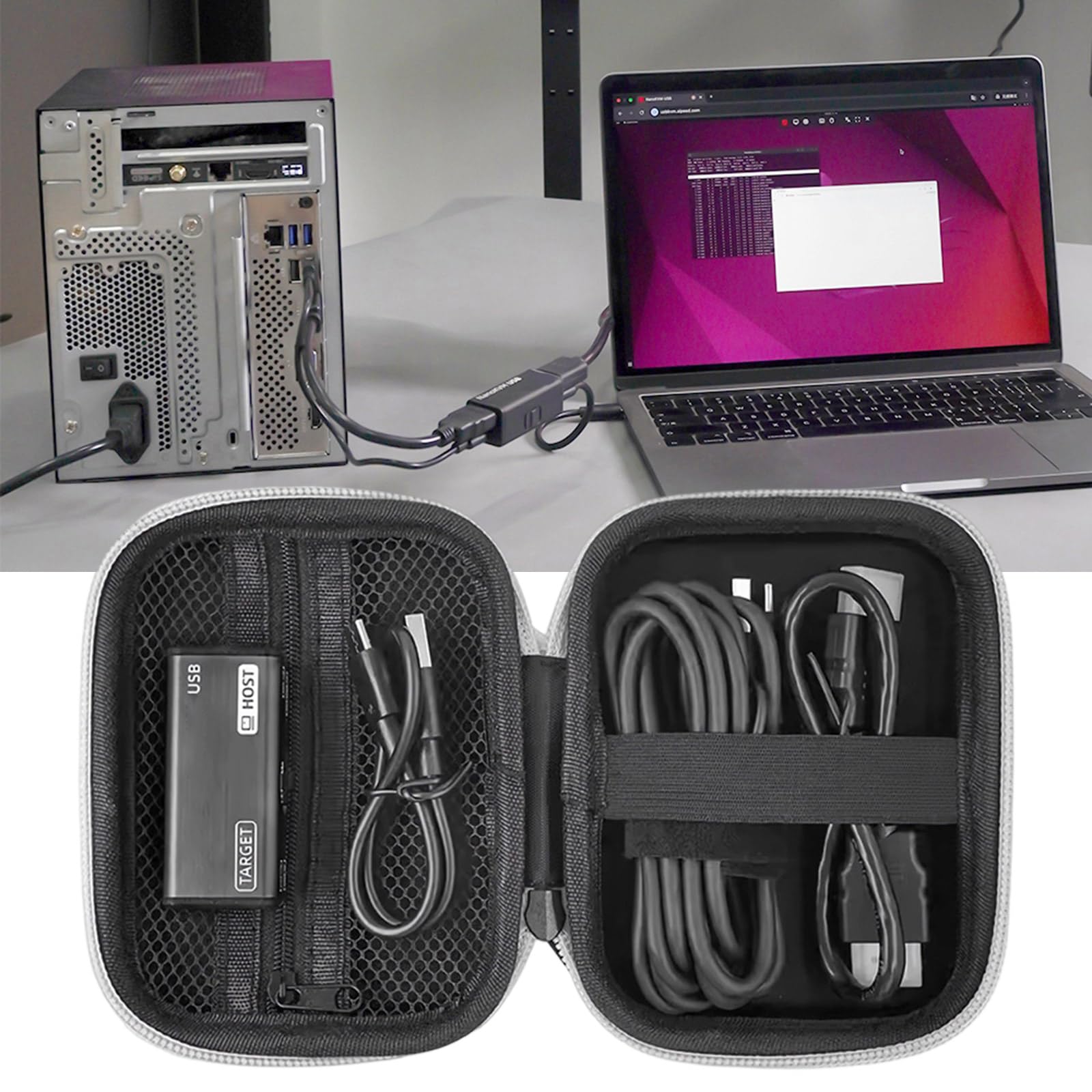 commutatori 4K HDTV USB NanoKVM per la gestione del server e degli Sbcs senza periferiche esterne