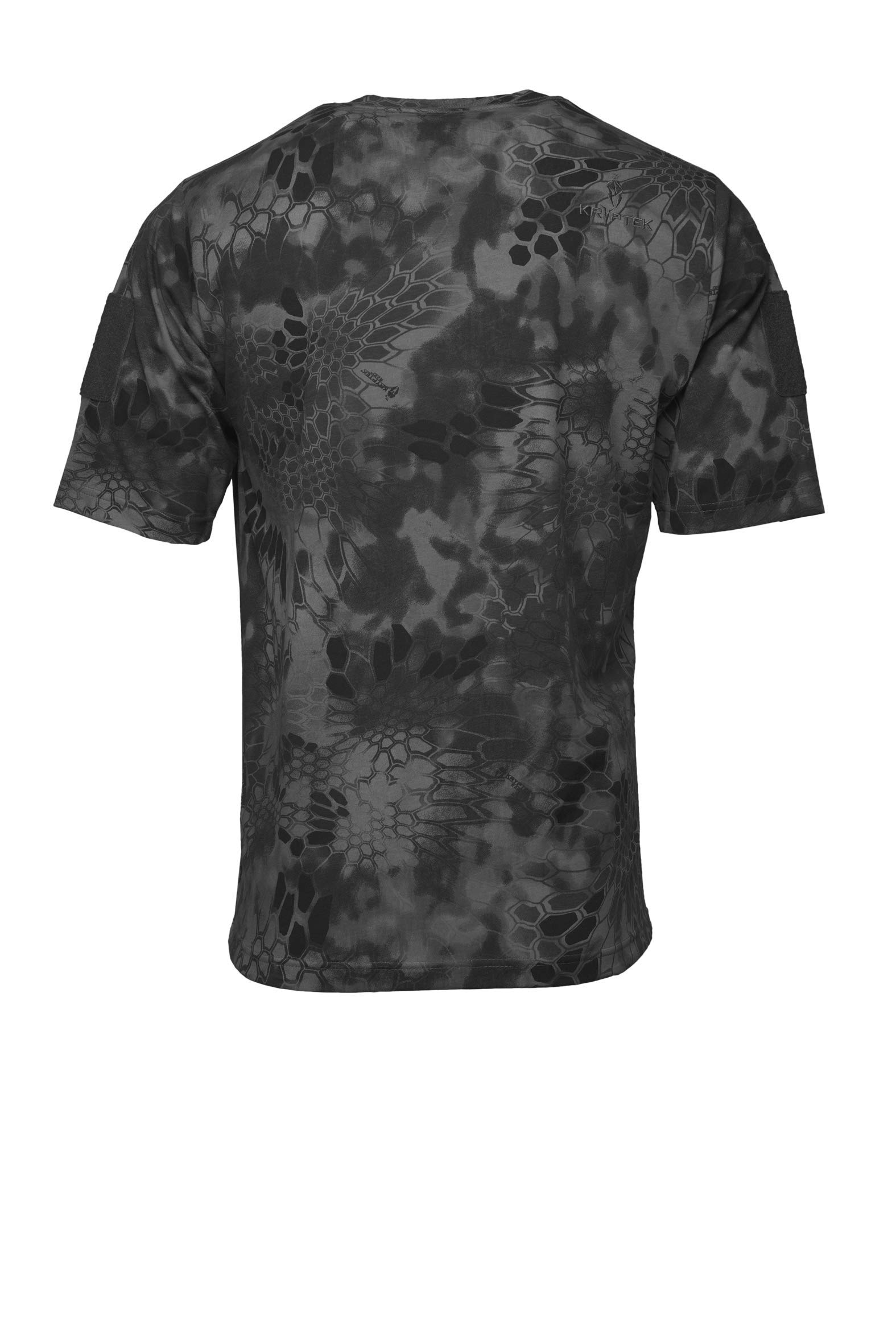 KryptekMen's Stalker Short Sleeve Hunting Shirt, 100% Cotton, Stealthy Camo Tee Shirt (Pack of 1)