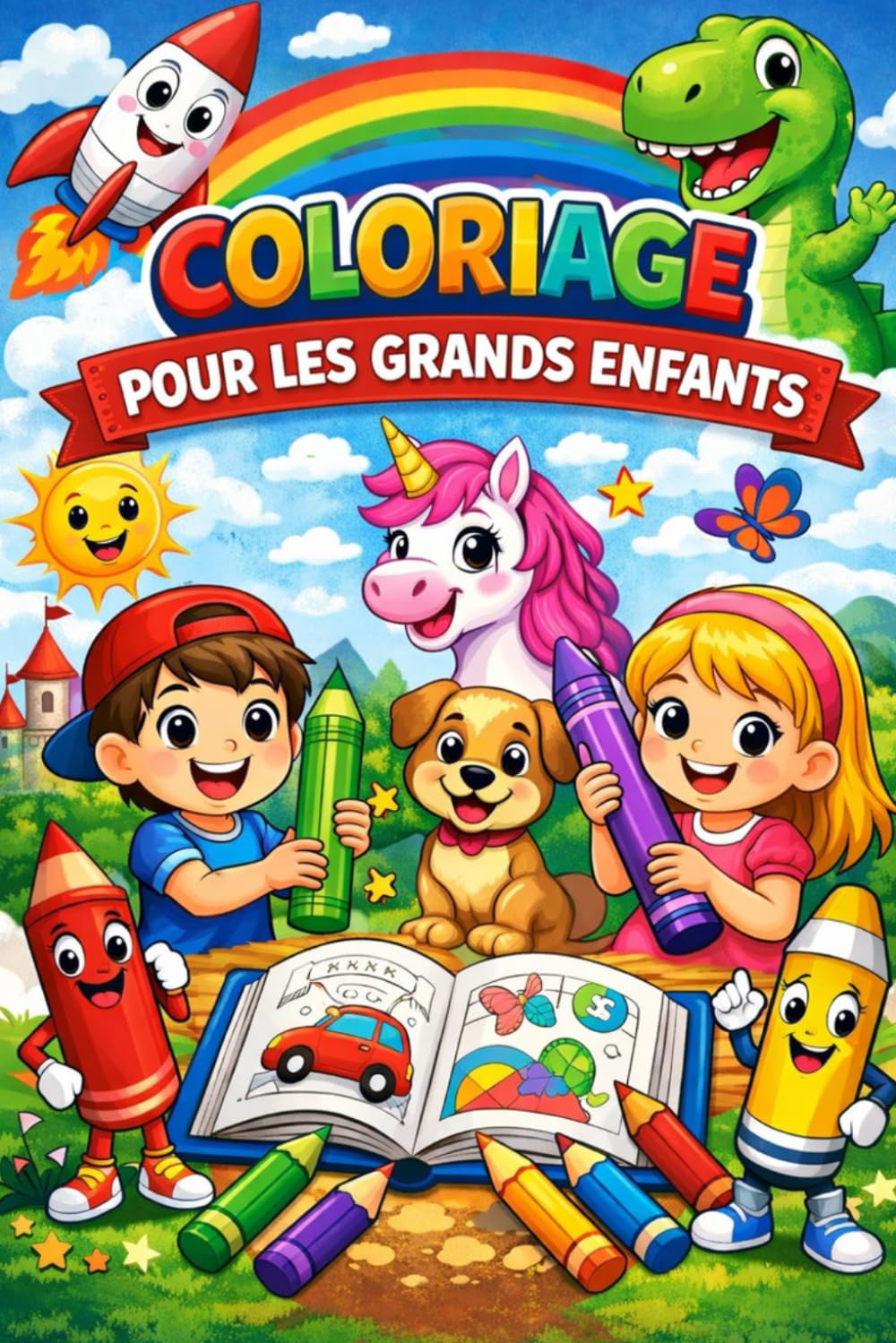 coloriage pour les grandes enfants