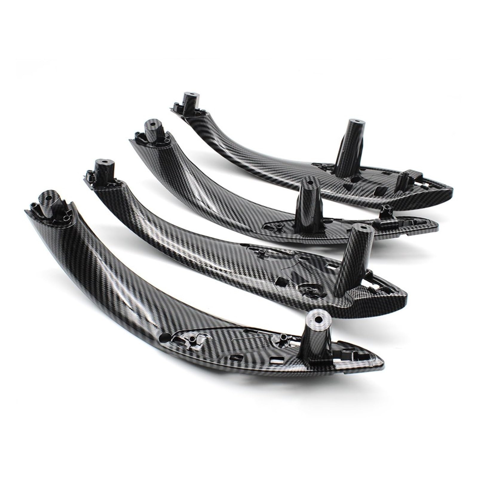 WIJHJET for BMW 3 4 Series F30 F80 F31 F32 F33 F34 F35 F36 318i 320i 328i 330 Car Interior Door Handle Inside Panel Trim Car Interior Door Handle(Carbon Fiber F30 F35)