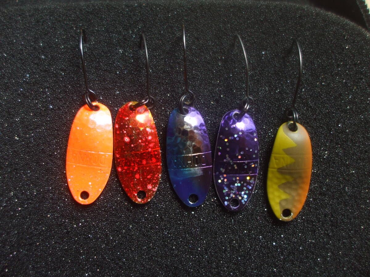 エリアトラウトスプーン　アンクラーズシステム　ドーナ1.0g Amazon.co.jp: アングラーシステム ドーナ 1.0g 限定を含む 5個枚