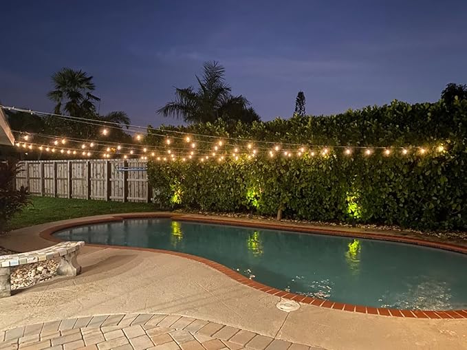 Luz de cuerda solar Brightech Ambience Pro 48 pies 15 bombillas LED miniatura 7