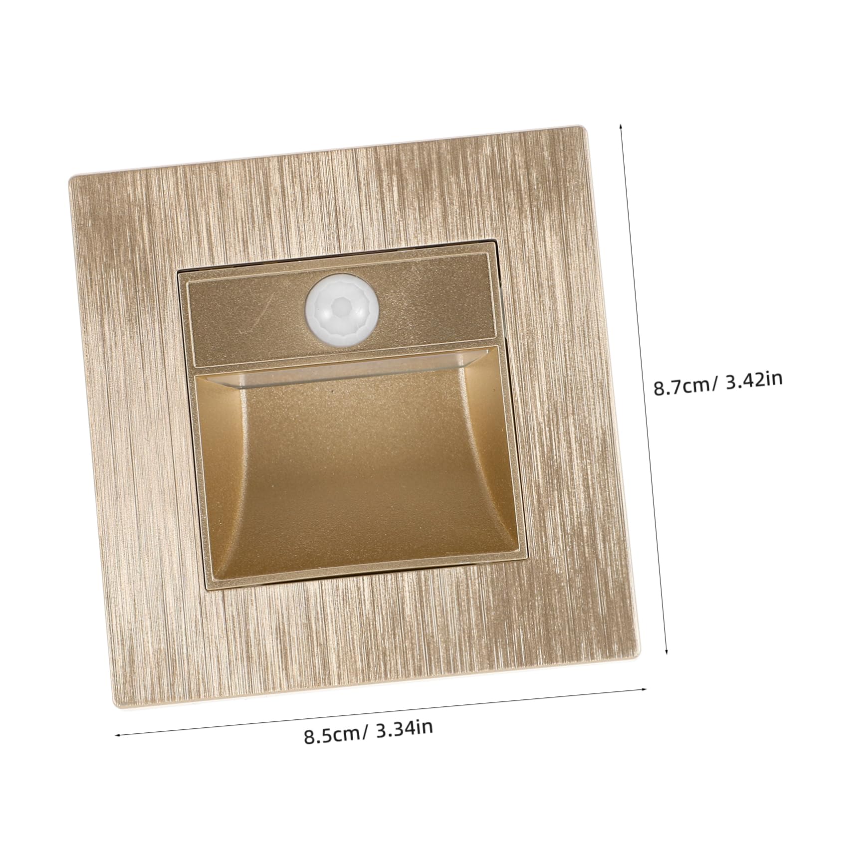 BUGUUYO LED Motion Sensor Stair Lighting Stylish Design for Indoor Use Automatic Activation with Soothing Illumination Durable and for Hallways