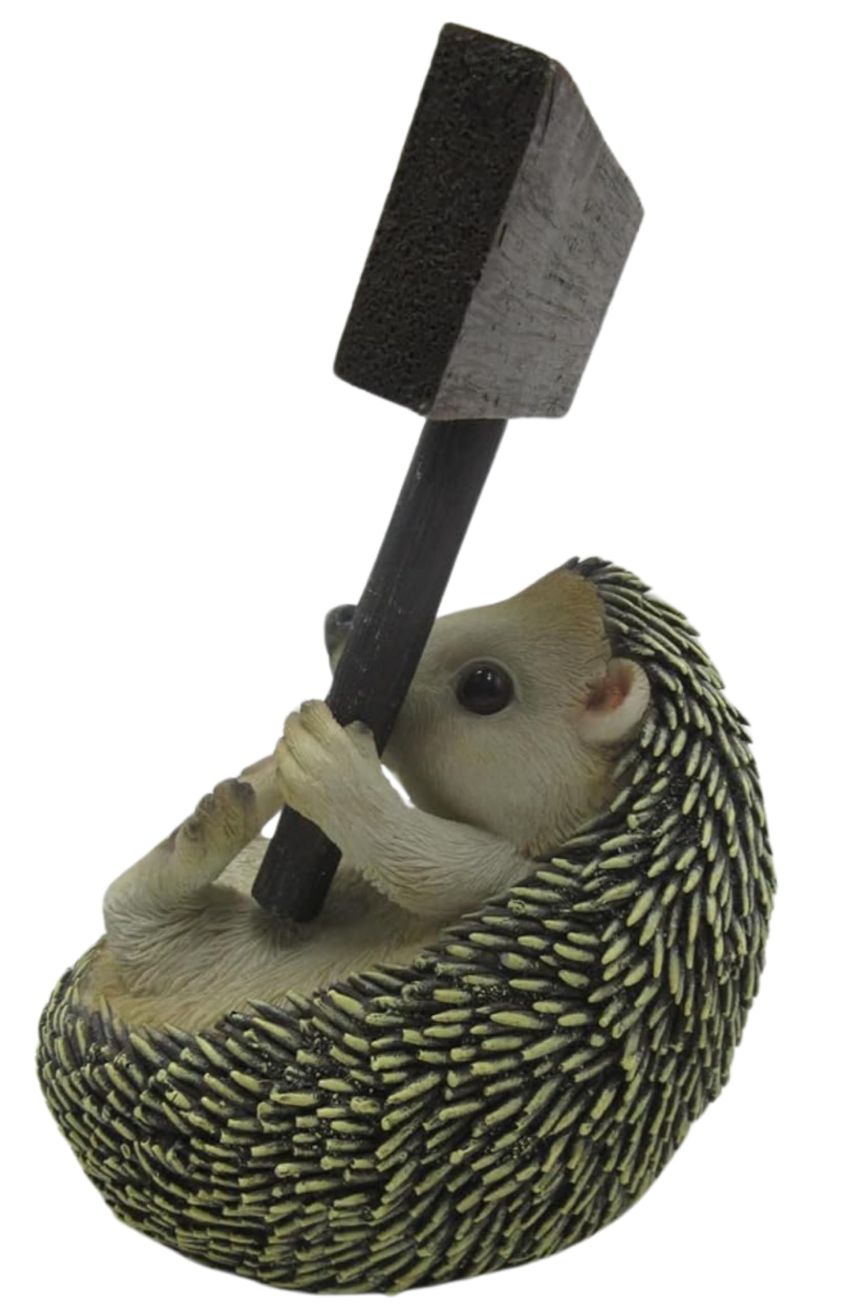 Déco De Jardin Hérisson Avec Panneau 'Bienvenue' – Figurine Peinte à La Main, Résine Résistante Aux Intempéries – 15 Cm - 8