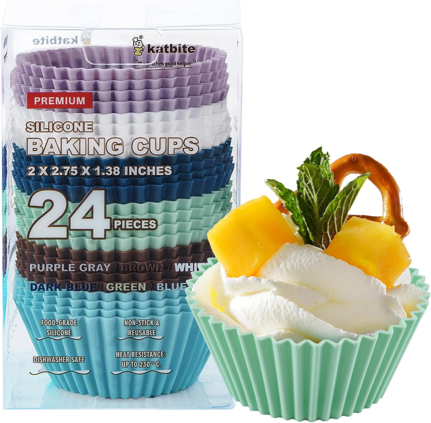Silicone Cupcake Baking Cups