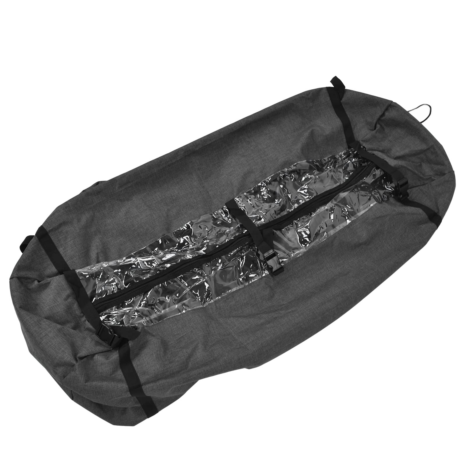 Borsa porta abiti da appendere trasparente, copertura per riporre vestiti, resistente alla polvere, organizer da viaggio, grande capacità, per armadio, dormitorio, seminter