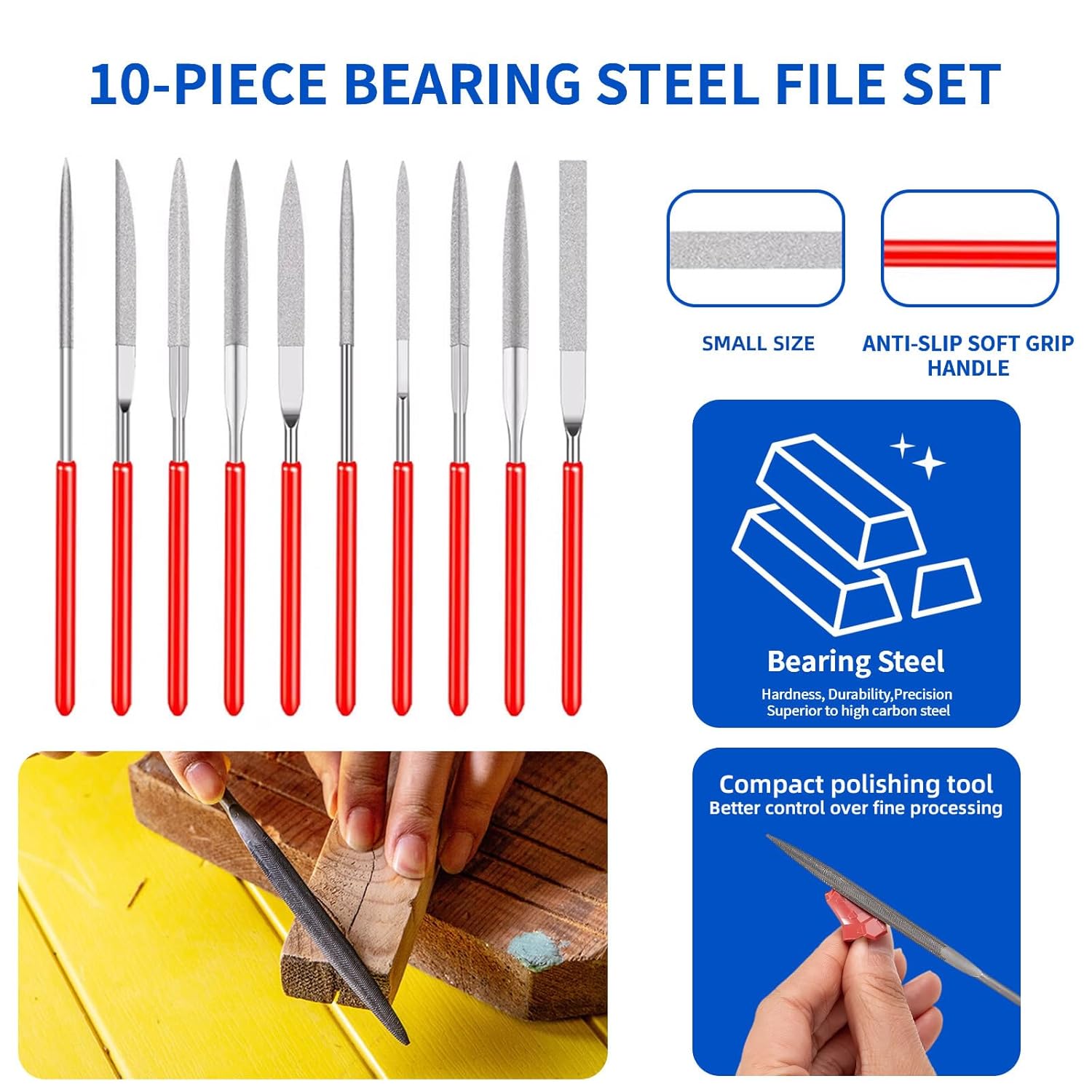 52Pcs 3D Printer Tool Kit Includes a Scraper, Nozzle Cleaning Needle, deburring Tool, File, Wire Cutters, and Brushes Maintenance kit for All FDM/SLA 3D Printing DIY Model Enthusiasts