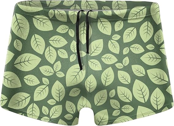 Amazon Co Jp 水着 メンズ インナーパンツ リーブ 緑 水泳パンツ ボクサー ショートボックス 下着 パンツ 温泉 四角 メンズ サーフパンツ スイムパンツ フィットネス 競泳水着 おしゃれ トレーニング Guigv ファッション