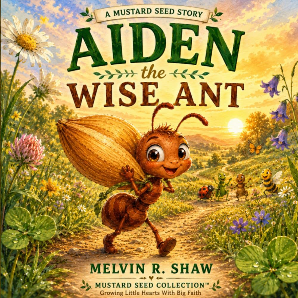 AIDEN THE WISE ANT: Growing little hearts with Big Faith (The Mustard Seed Collection)