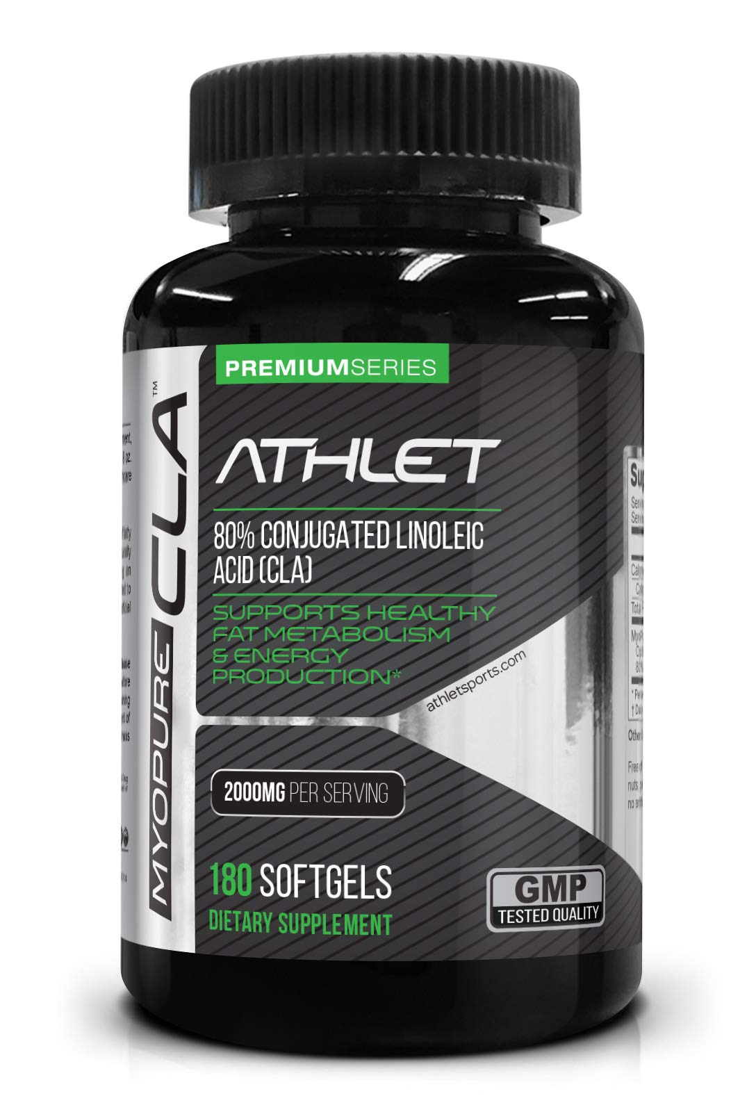 MyoPure CLA 2000 mg 180 Softgels Weight Loss Fat Burner Lean