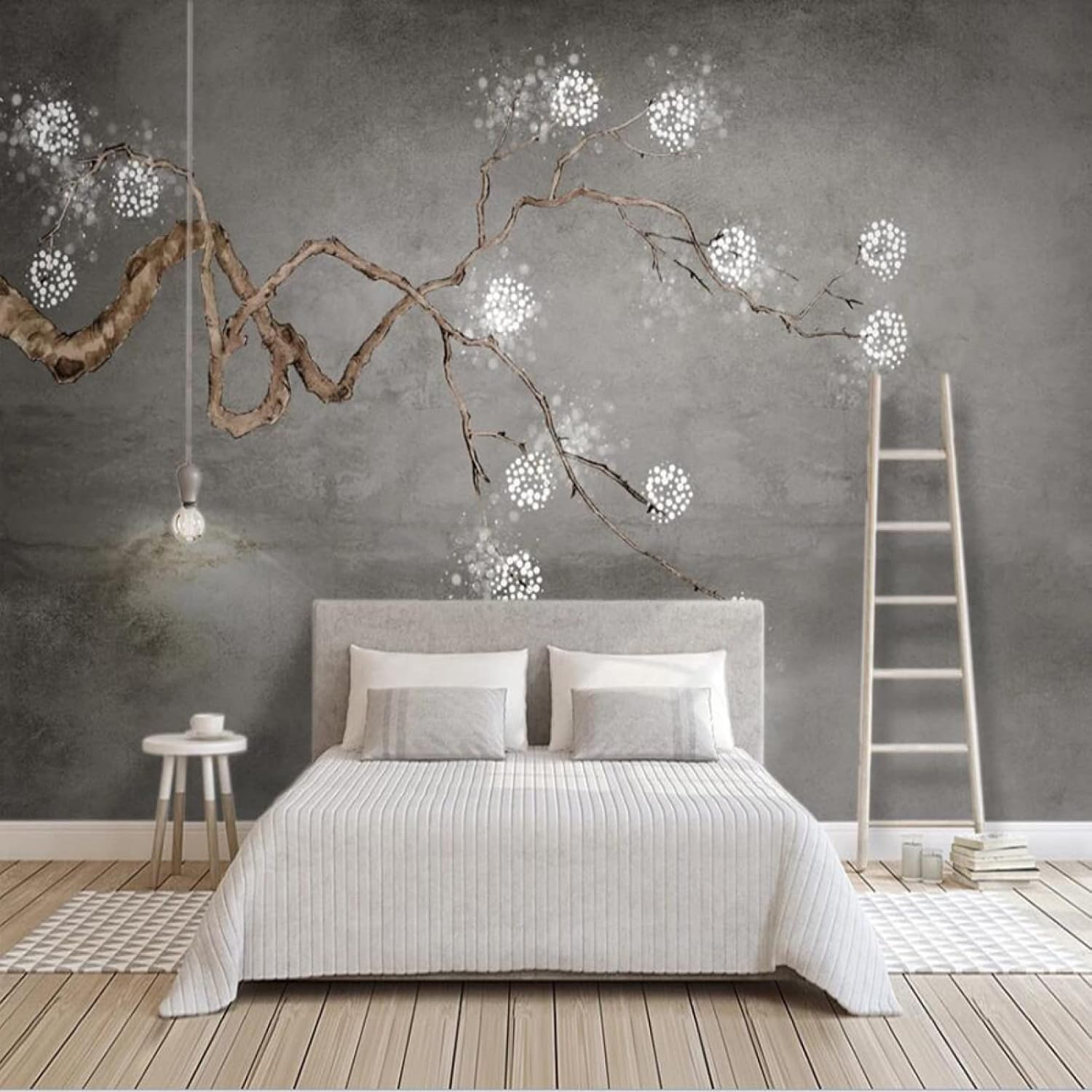 Home Decor Chinese Pauw Relief Muurschildering 3D Behang Hotel
