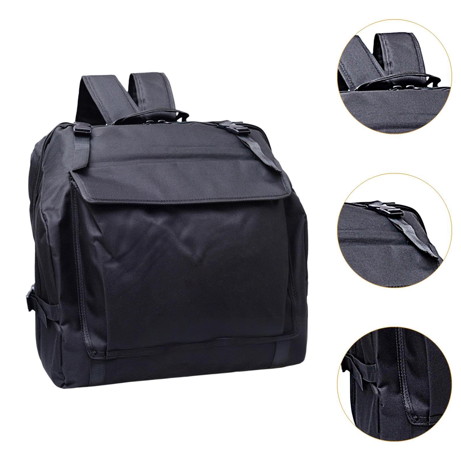 Milageto Estuche para Acordeón, Mochila para Estuche de Acordeón, Bolsa de Transporte para Almacenamiento de Acordeón.