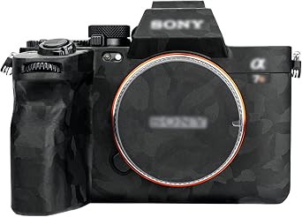 Kiorafoto A7R V Skin,Anti-Scratch Anti-Wear Camera Cover Protector Sticker for Sony A7R V A7RV A7R5 Camera Body Protective Film Protection - Camouflage Black