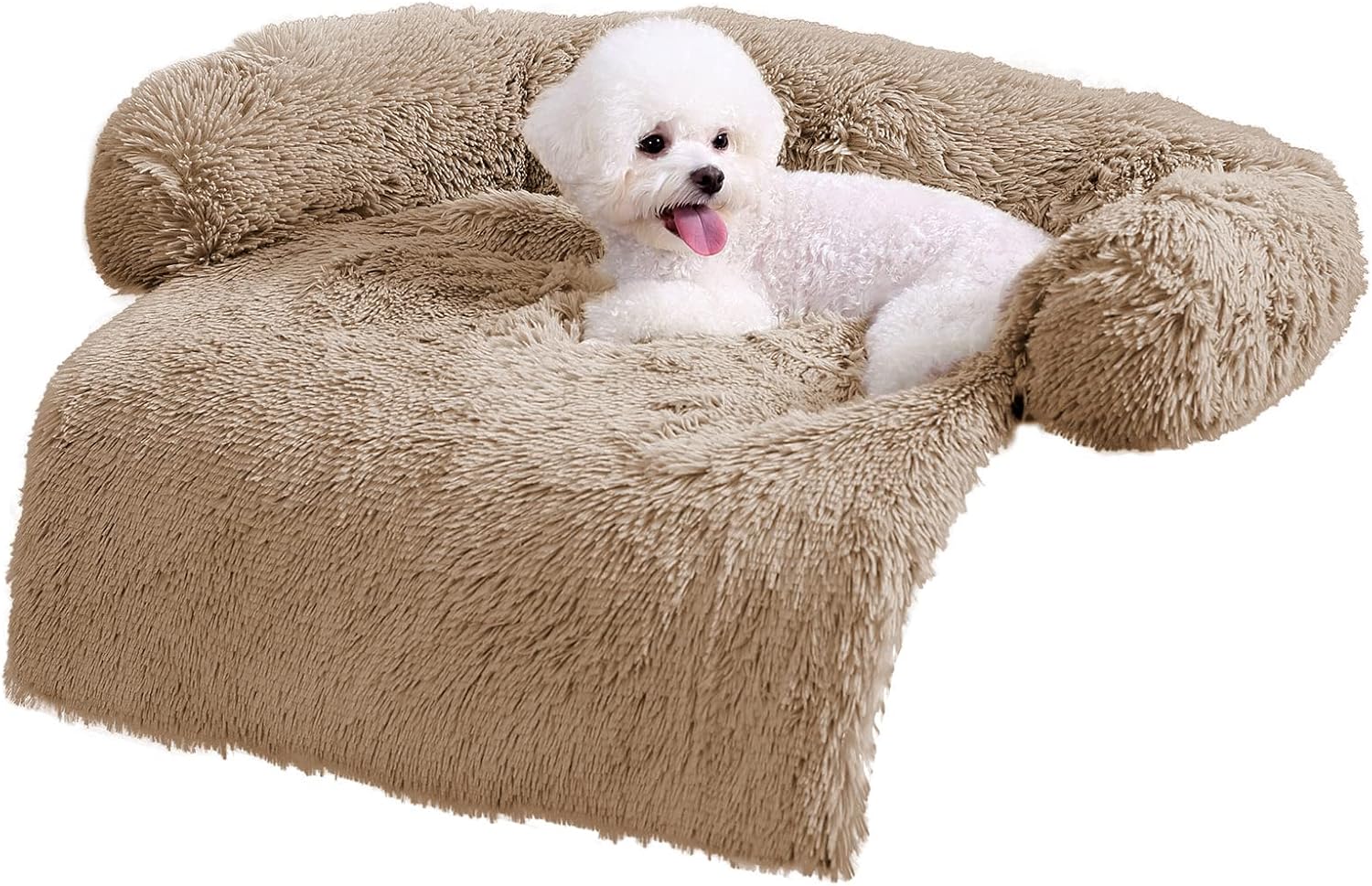 ANWA Dog Sofa Bed Mat Cover Soft Plush, Couch Cover for Dogs Dog Mat