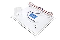 Vista 4 de Meril Tabla de práctica de atar nudos, adecuada para aprender técnicas de nudos quirúrgicos, ideal para estudiantes médicos y veterinarios, médicos