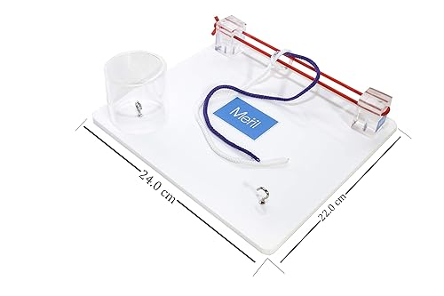 Miniatura 4 de Meril Tabla de práctica de atar nudos, adecuada para aprender técnicas de nudos quirúrgicos, ideal para estudiantes médicos y veterinarios, médicos