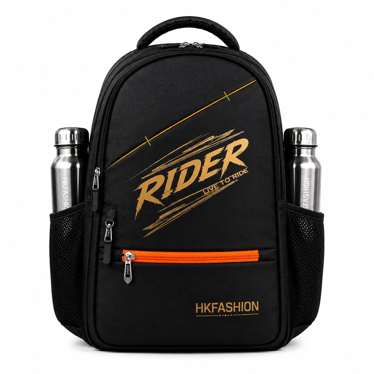 hk fashion Rider 35L Waterproof black school backpack with laptop compartment-picture-30