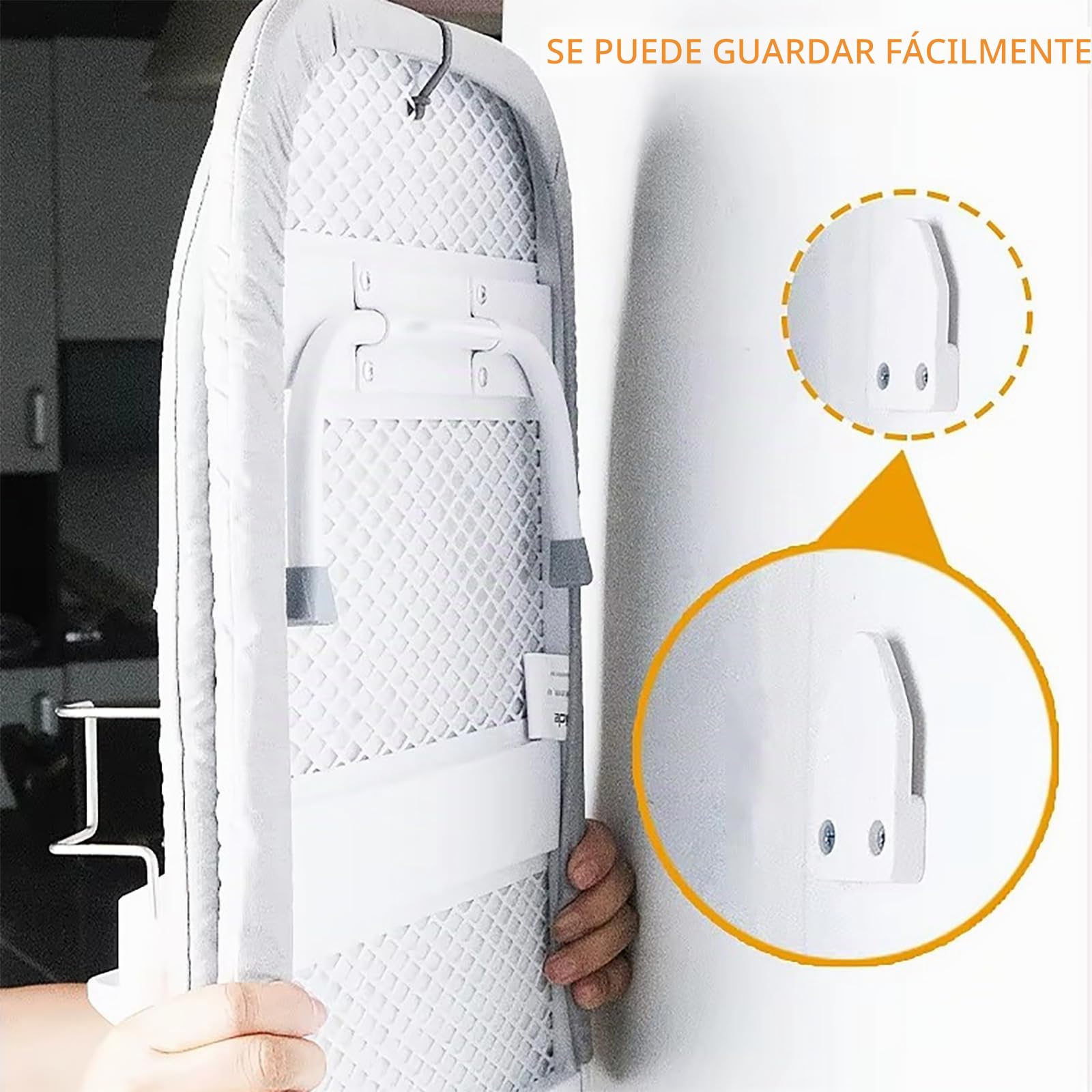 NEWFUN Tabla de Planchar Plegable,Patas de Mesa Plegables para Ahorrar Espacio (Gray)