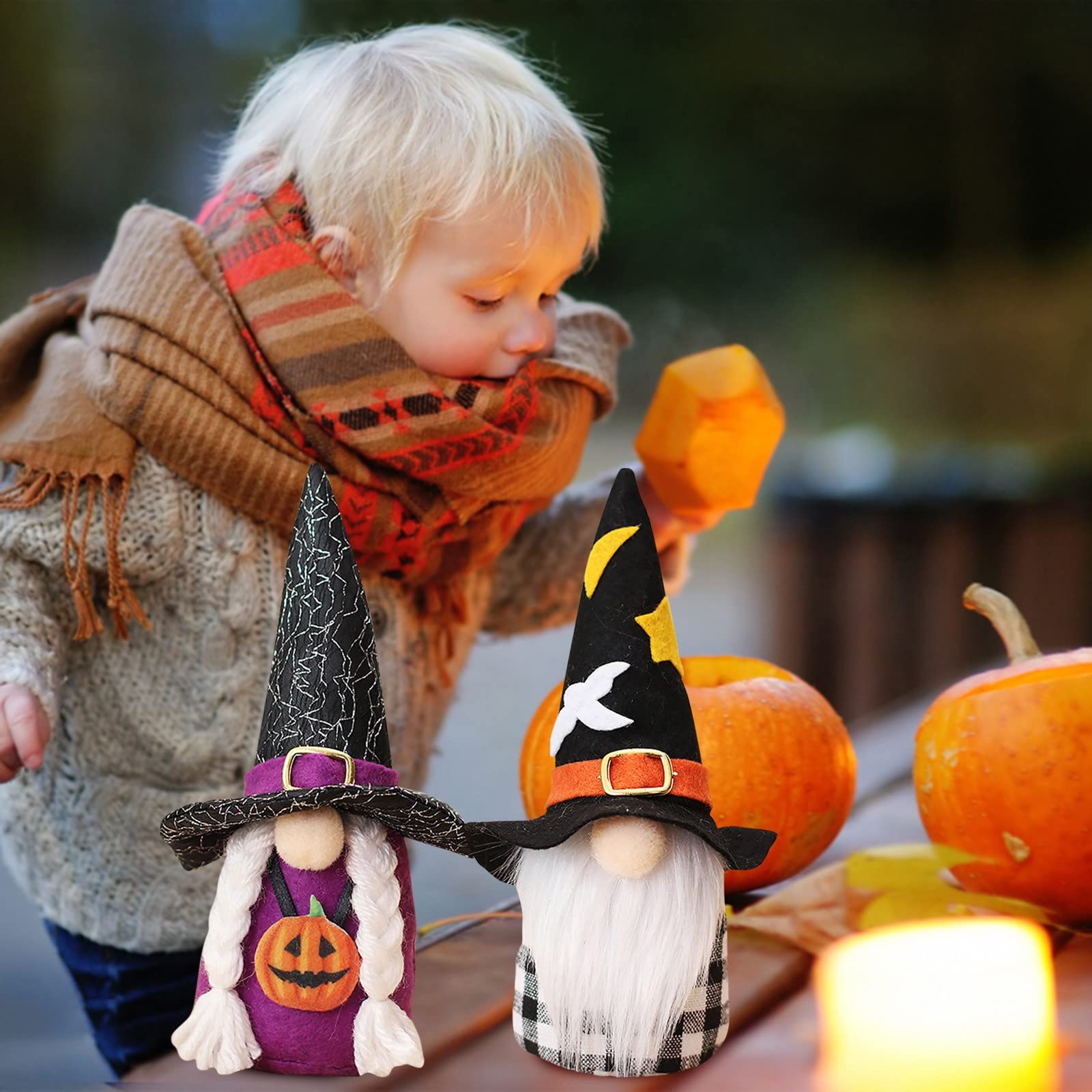 Gnomes De Aliments D'automne Faits à La Main, Peluche De Thanksgiving, Ornements De Gnomes Suédois, Décorations De Table Pour La Maison De Vacances, Cadeaux  15