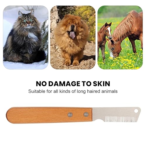 Miniatura 4 de Herramienta multifunción para pelar y pelar perros y gatos, cuchillo profesional para pelar las manos para el aseo de pieles gruesas