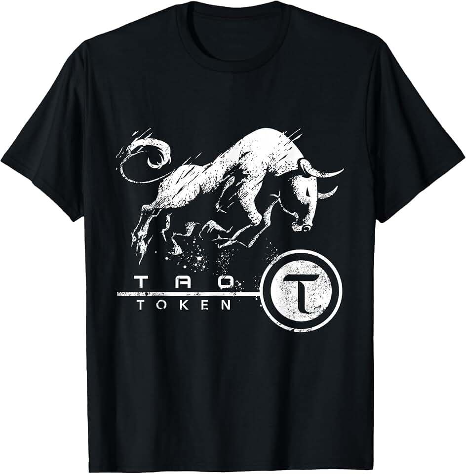 TAO Coin Bittensor Token in a Blockchain Crypto Bullrun T-Shirt