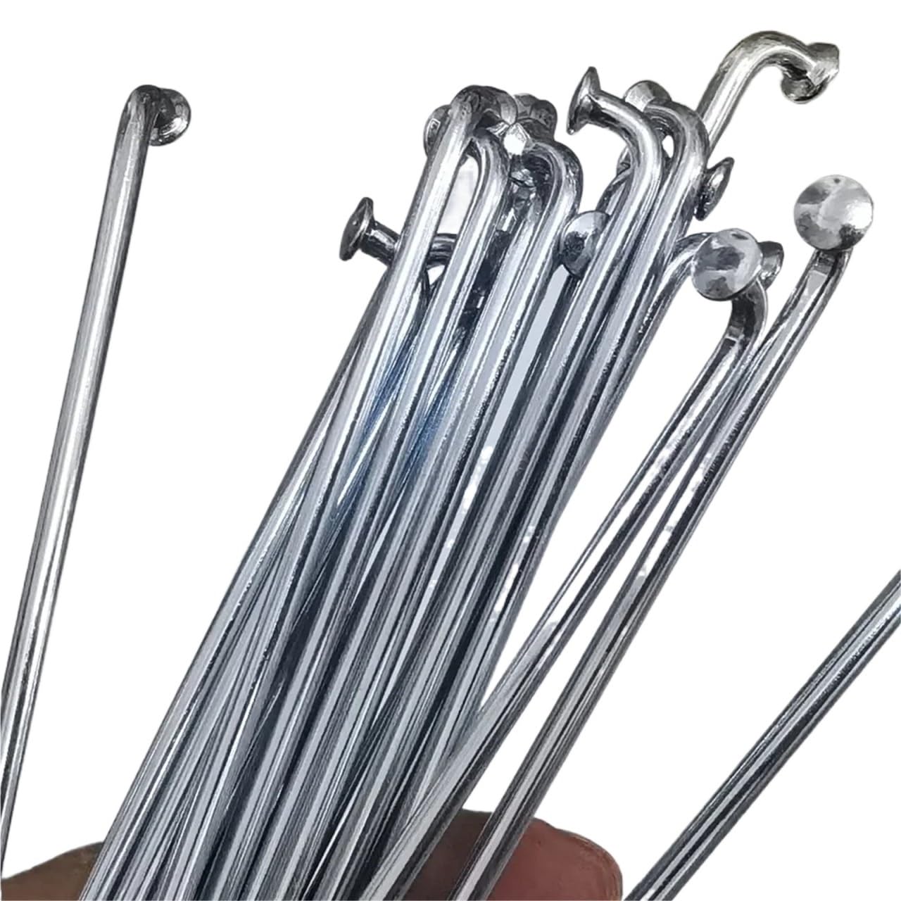 Raggi elettrici per biciclette e moto da 3,18 mm, con nippli – Gamma di lunghezza 55-305 mm, raggi in acciaio resistente per e-bike, scooter (105 mm)