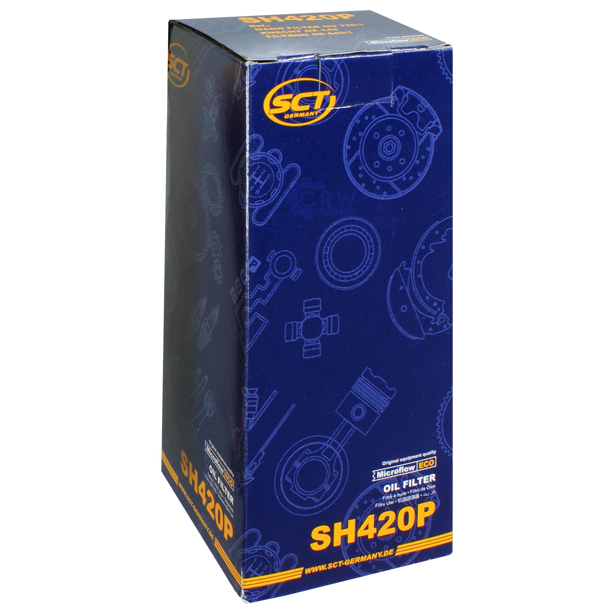 Paquete de inspección Kit de mantenimiento con 5 L 0W-30 aceite de motor LongLife 3 FE, filtro de aceite, filtro de aire, filtro de combustible, tapón de drenaje de aceite