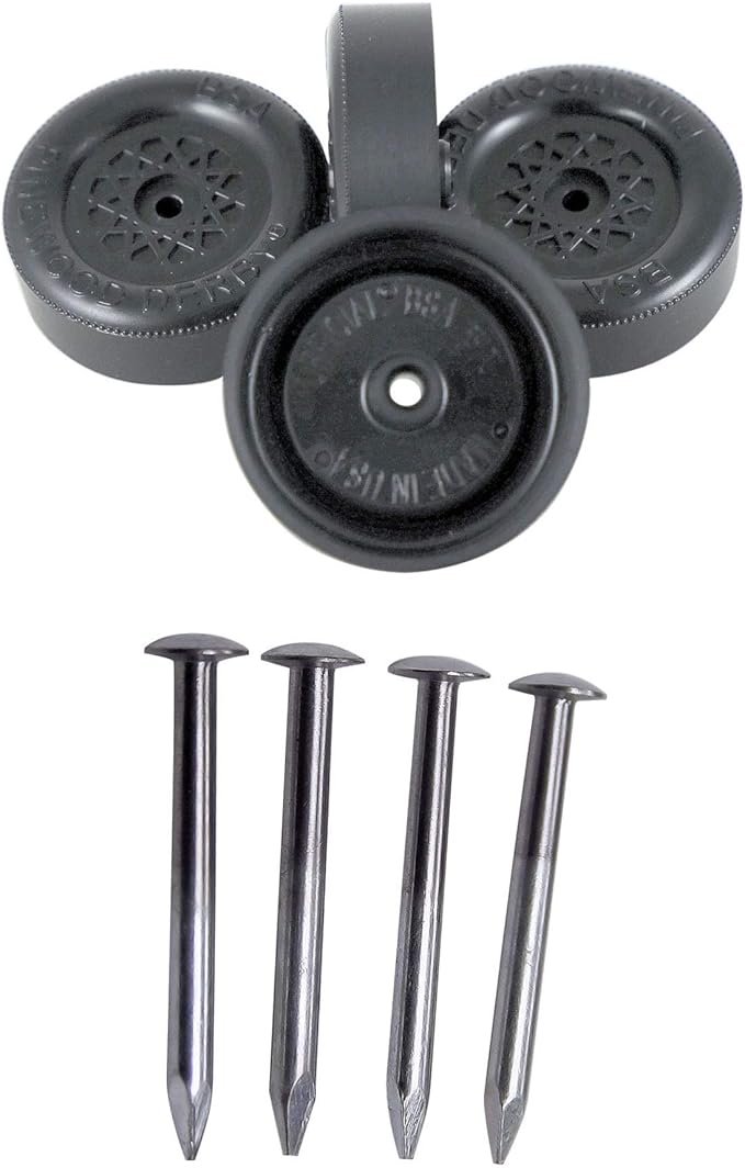Pinewood Car Polished Axles and Lathed Wheels from Official