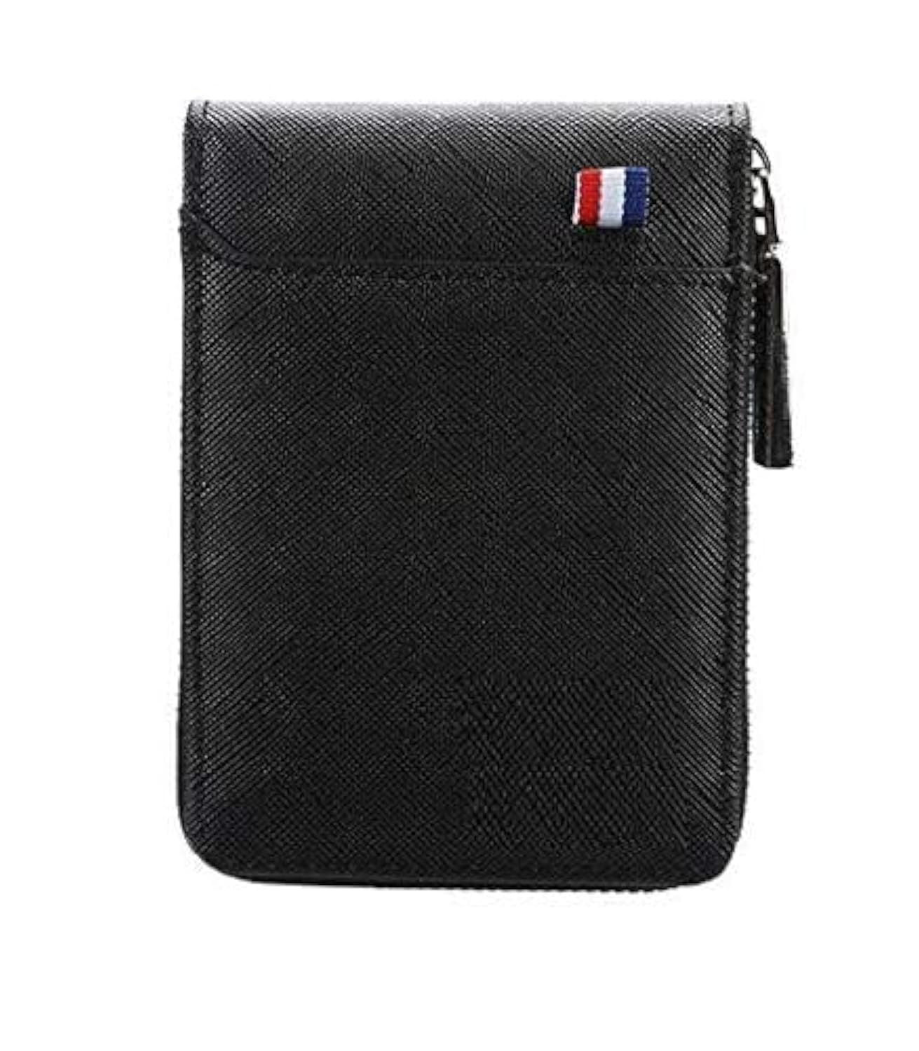 ketmart Multi Credit Card and Money Holder Wallet for Men and Women, 9 Slot Case with Zipper(Color_Black-picture-38